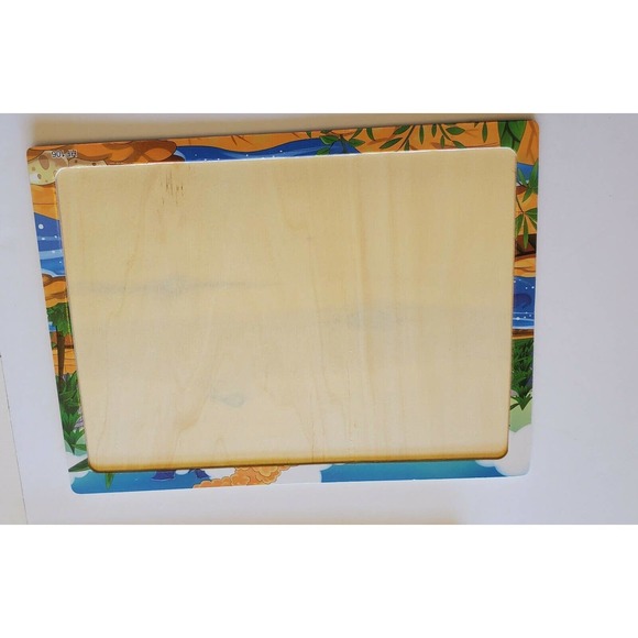 3 Wooden Puzzles 8 and half ×11. Has paper pictures insert for easy learning - Picture 6 of 12